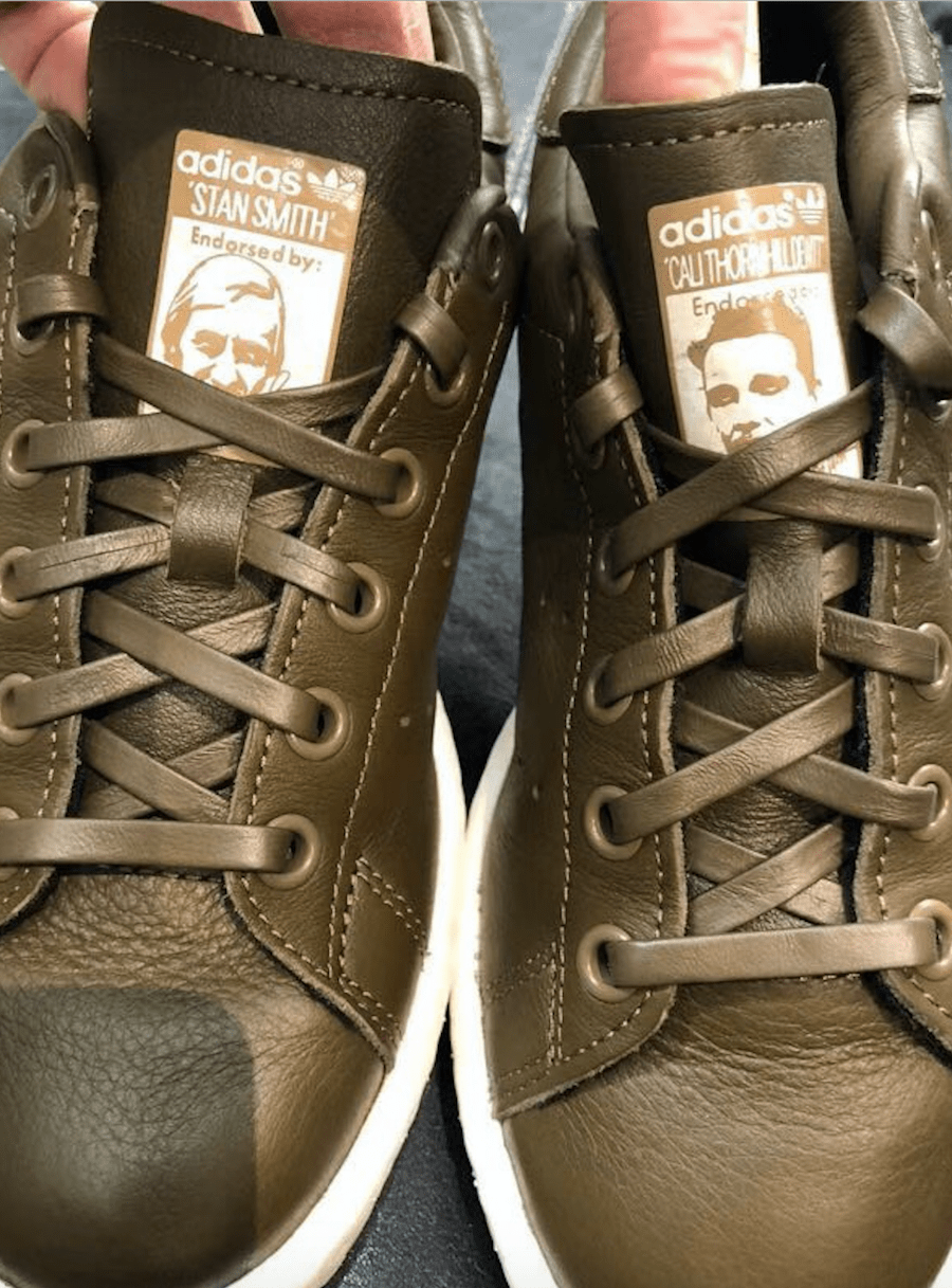 Neighborhood x Cali Thornhill Dewitt x adidas Stan Smith Boost JustFreshKicks