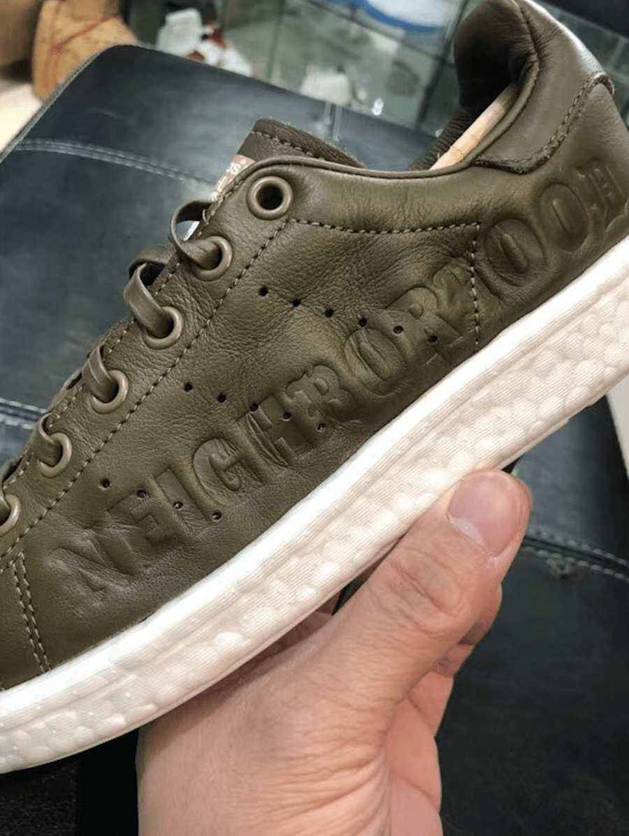 Neighborhood x Cali Thornhill Dewitt x adidas Stan Smith Boost JustFreshKicks