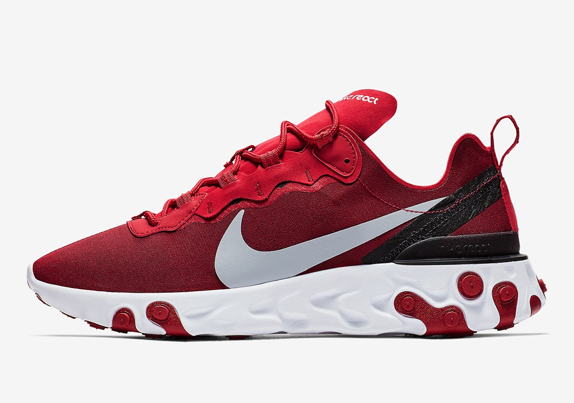 Nike React Element 55 "University Red" Release Info ...