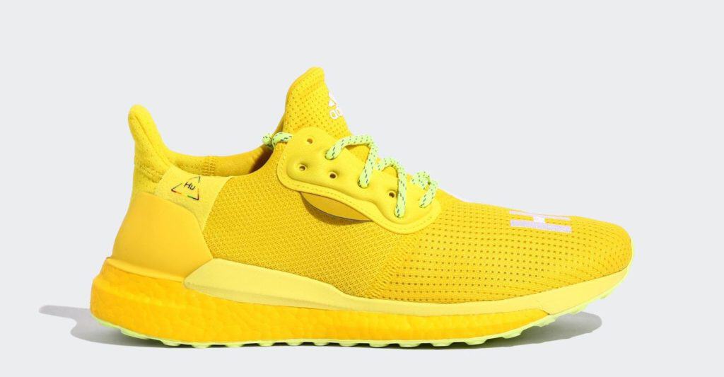 Pharrell adidas Solar Hu Glide Yellow EF2379