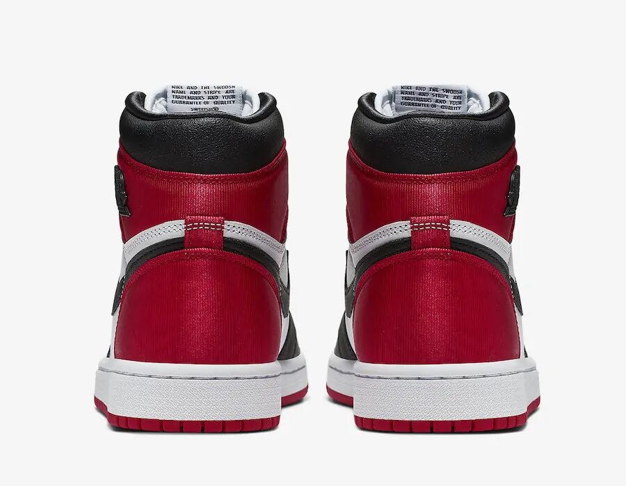 Air Jordan 1 Satin Black Toe
