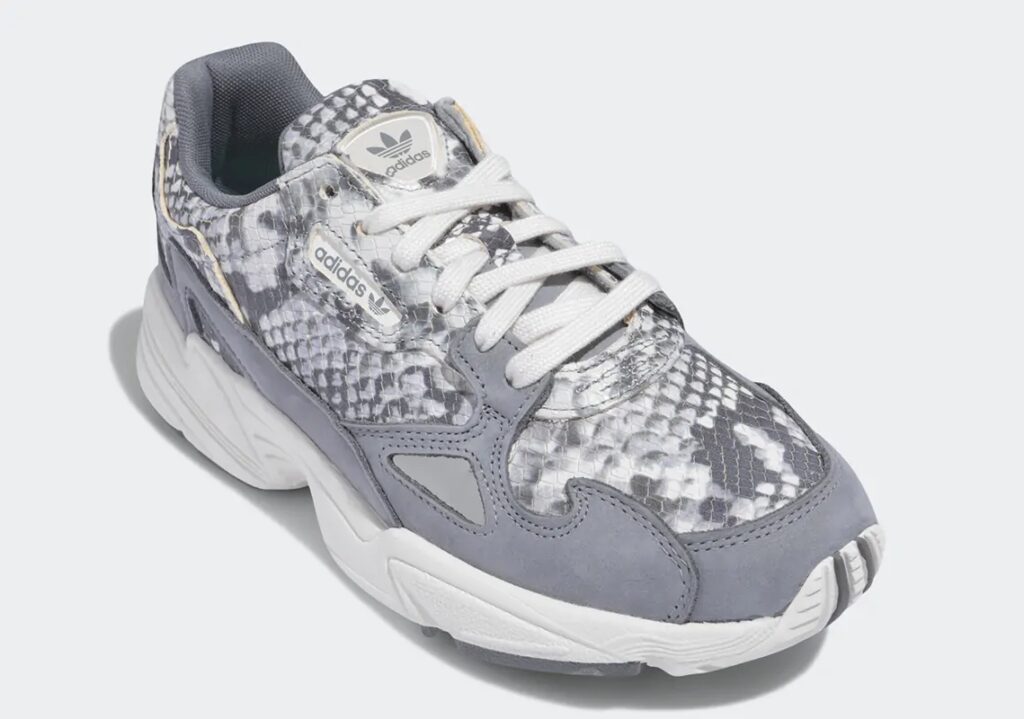Be4ddaea adidas Falcon Grey Python EH0192