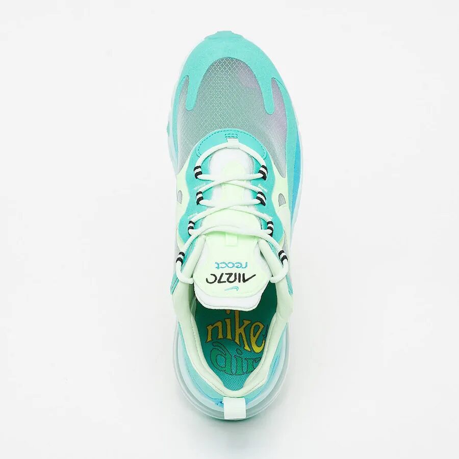 F6258af5 Nike Air Max 270 React Hyper Jade AO4971-301