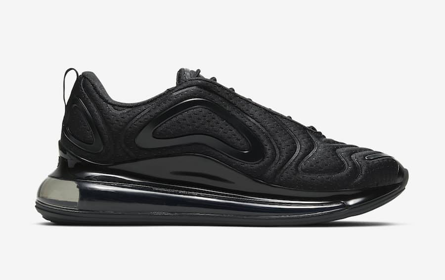 Nike Air Max 720 Black Mesh