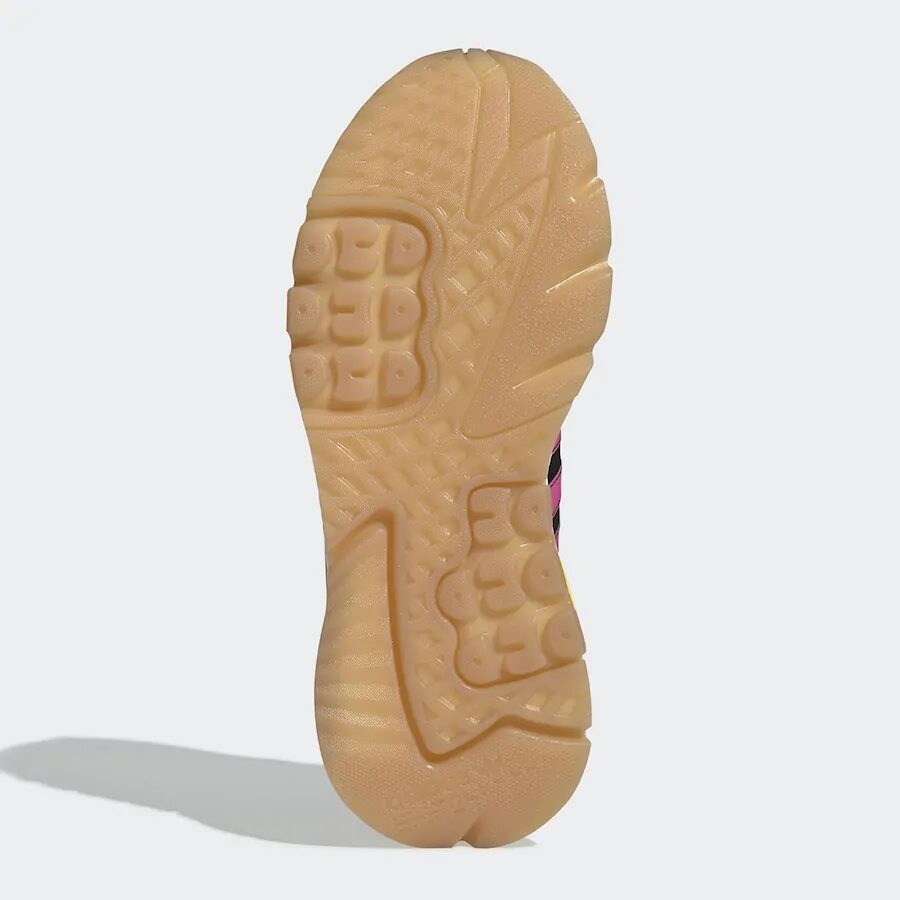 "Shock Pink" Floods this New adidas Nite Jogger