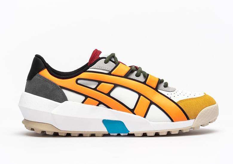 Onitsuka Tiger Big Logo Trainer White Orange