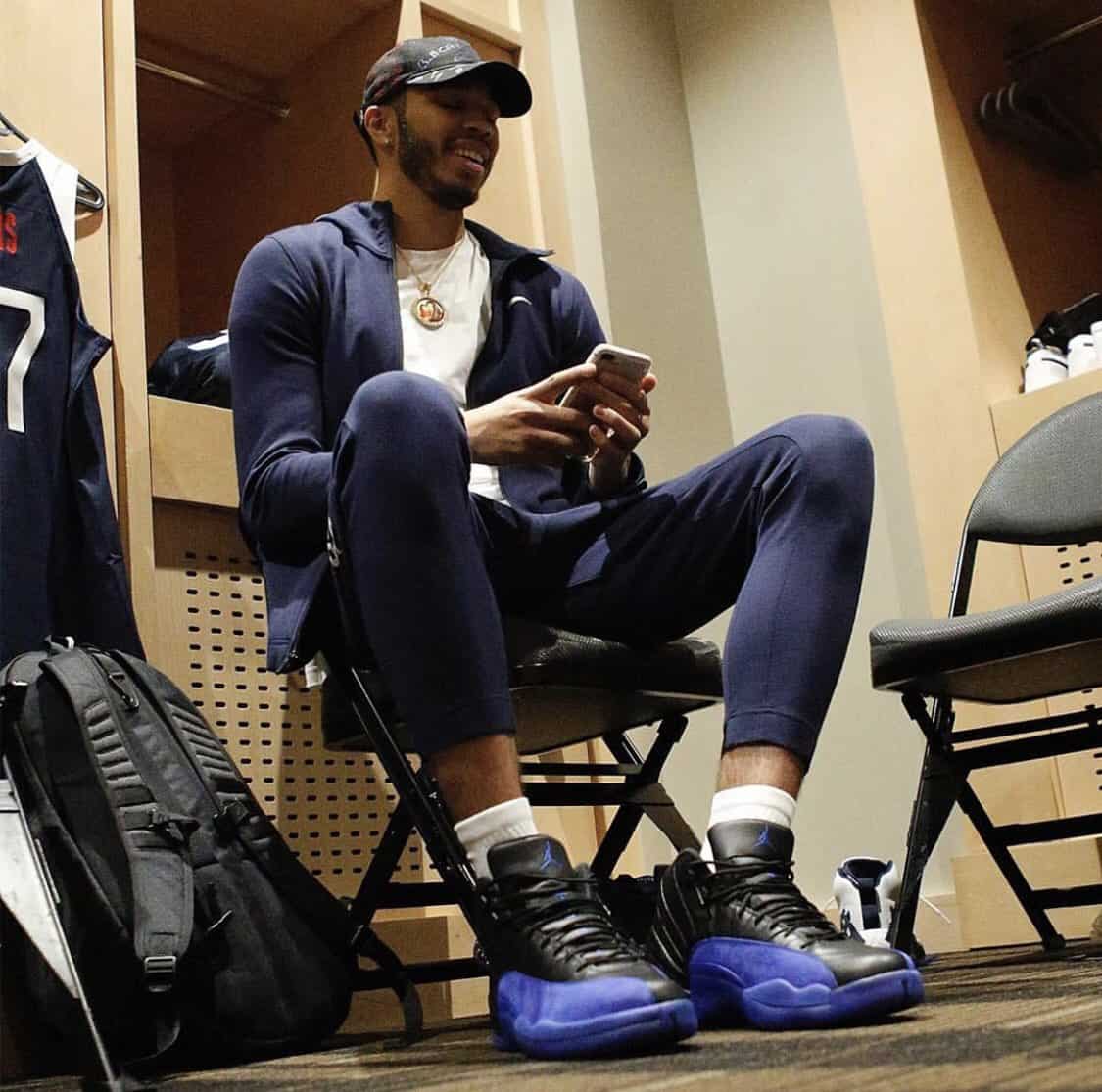 On-Foot Look at The Air Jordan 12 "Game Royal"
