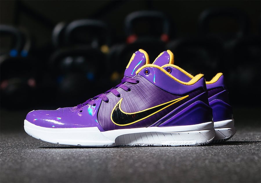 Nike コービー4 プロトロ　アンディフィーテッド レイカーズ Undefeated x Nike Kobe 4 Protro 