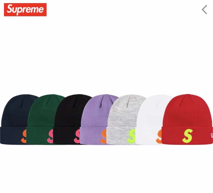 Supreme S Logo Beanie