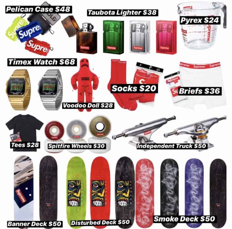 Supreme FW19 Week 1 Releases Online This Monday