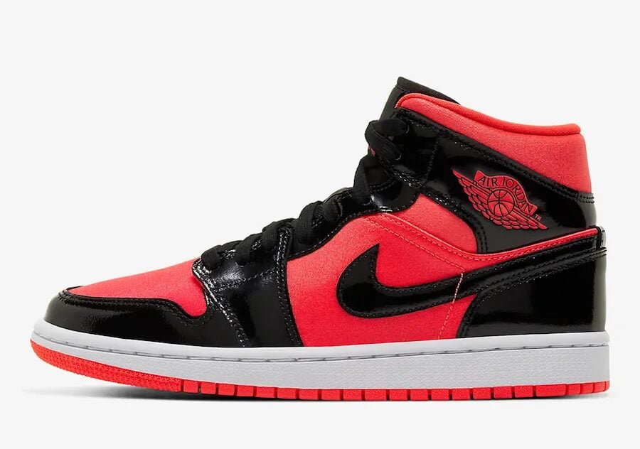 "Hot Punch" and Patent Leather Air Jordan 1 Mid Just Became Available