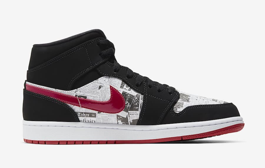 Air Jordan 1 Mid “Newspaper” Available to Buy Now