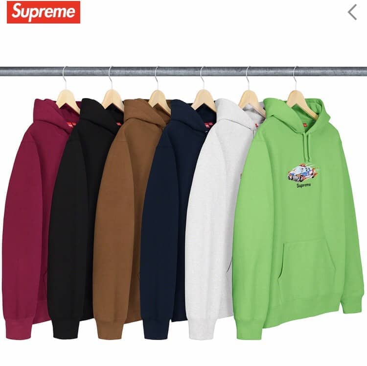 Supreme Cop Car Sweatshirt