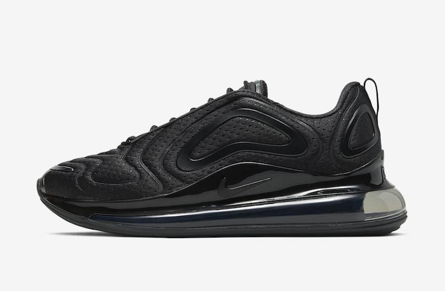 Nike Air Max 720 Black Mesh