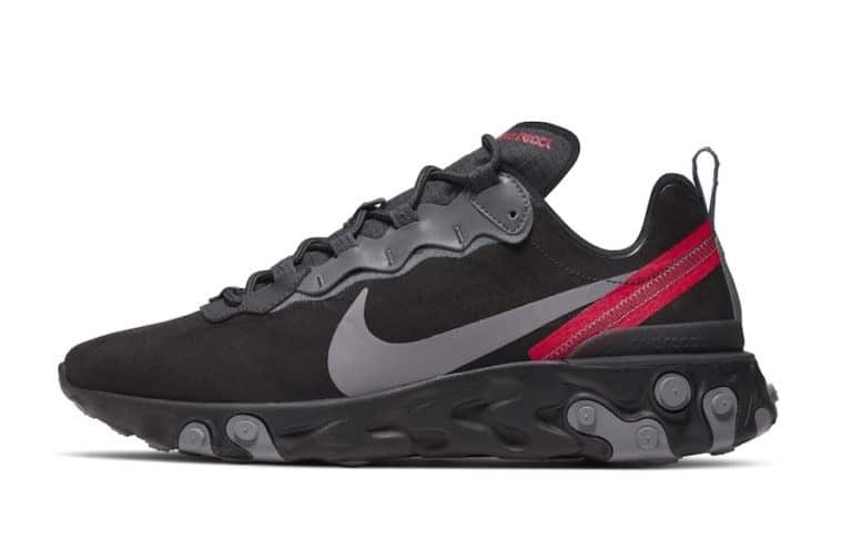 Nike React Element 55 gets a "Bred" Makeover