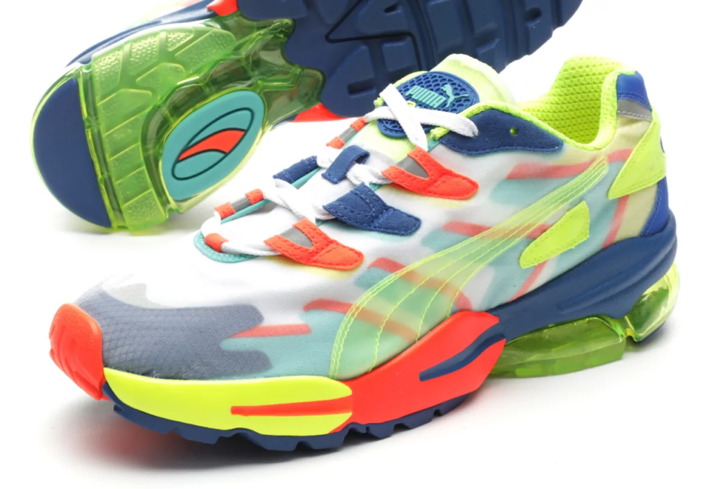 Puma Remixes The CELL Alien With Bright Colors & Translucent Fabrics For the New "Kaleidoscope" Look