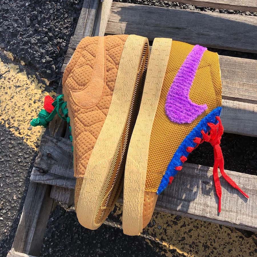 Cactus Plant Flea Market X Nike Blazer Mid By You Sponge