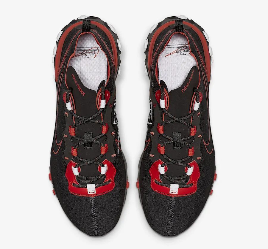 Nike React Element 55 Script Swoosh