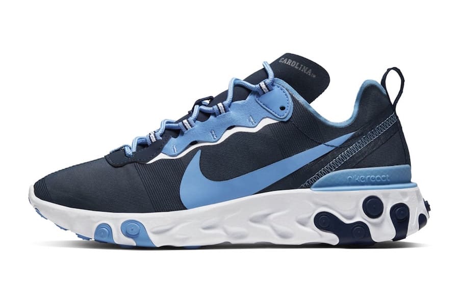 Nike React Element 55 "UNC" Available to Buy Now