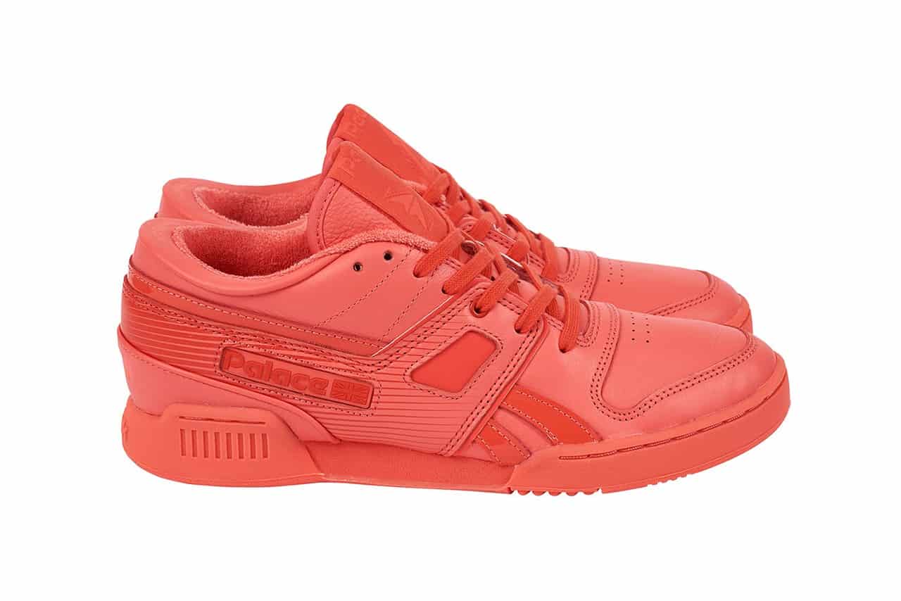 Palace Reebok Classics Workout Low Official Look White Orange Black