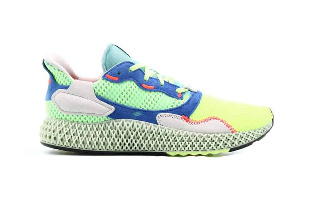 adidas Zx 4000 4d Easy Mint Linen Green Hi Res Yellow Release Information