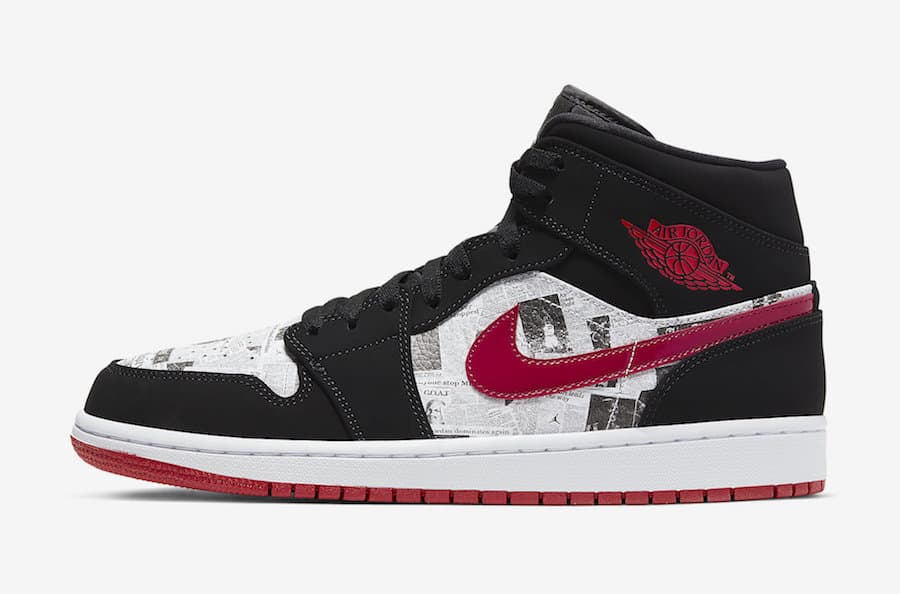 Air Jordan 1 Mid “Newspaper” Available to Buy Now