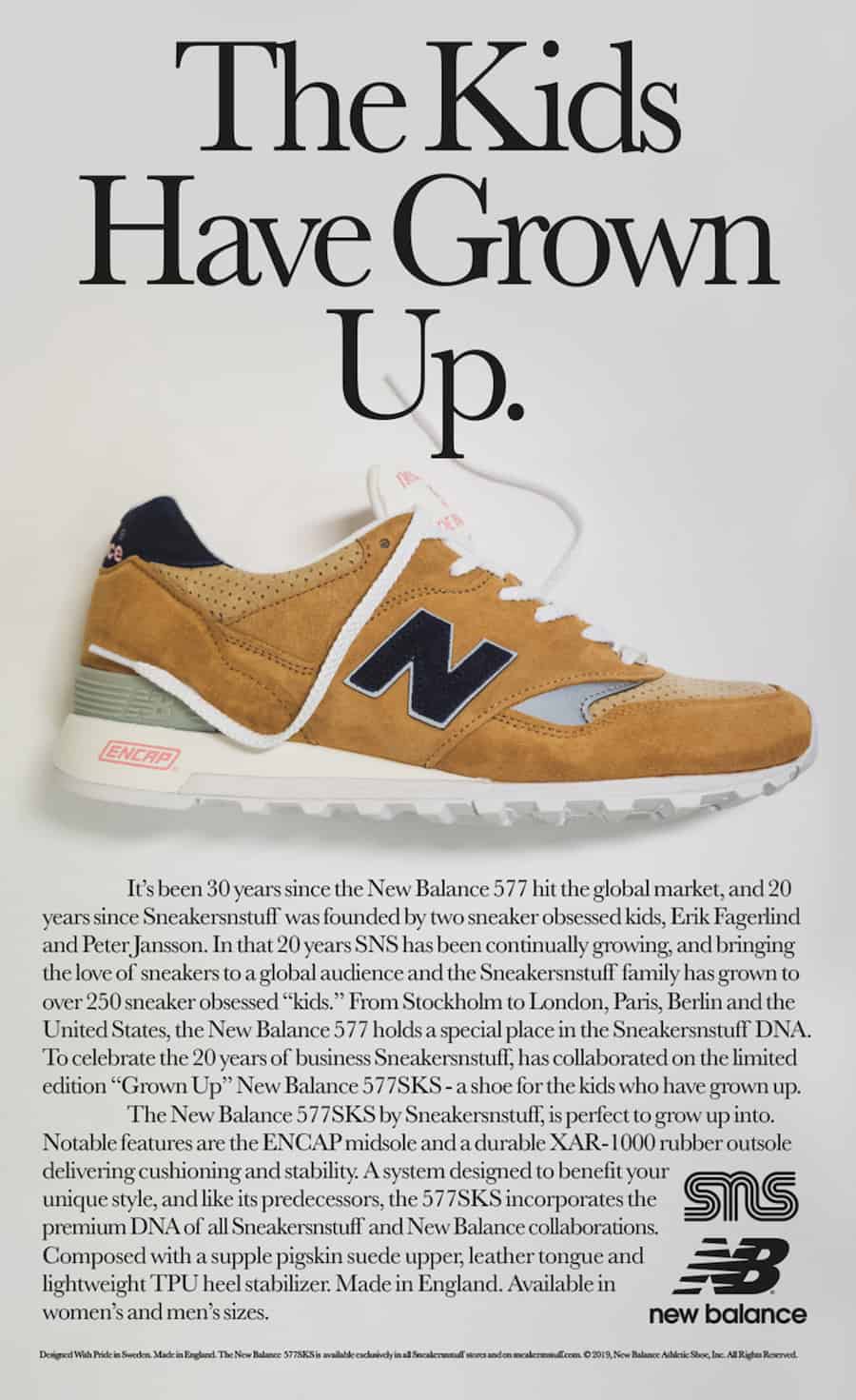 Sneakersnstuff New Balance