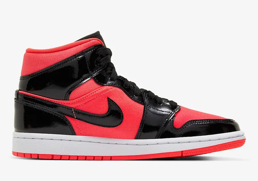 "Hot Punch" and Patent Leather Air Jordan 1 Mid Just Became Available