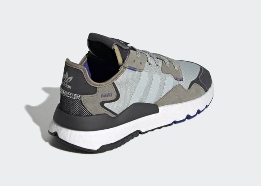 "Ash Silver" takes over the Newest iteration of the adidas Nite Jogger