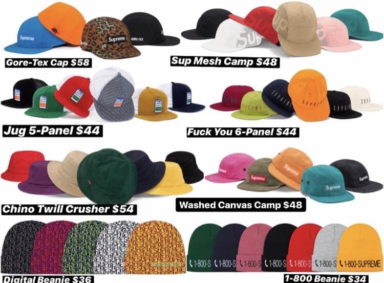 Supreme FW19 Week 1 Releases Online This Monday