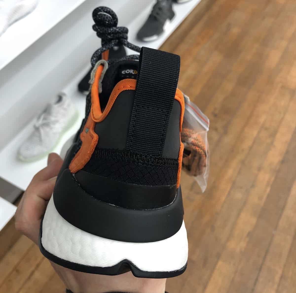 In-Hand Images of an Upcoming Cordura x adidas Nite Jogger in Black/Orange