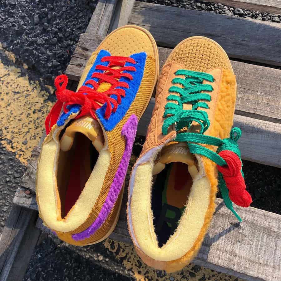 Cactus Plant Flea Market X Nike Blazer Mid By You Sponge