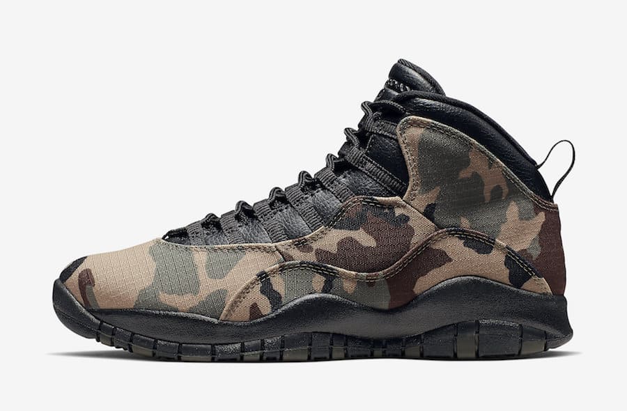 Woodland Camo Jordan 10