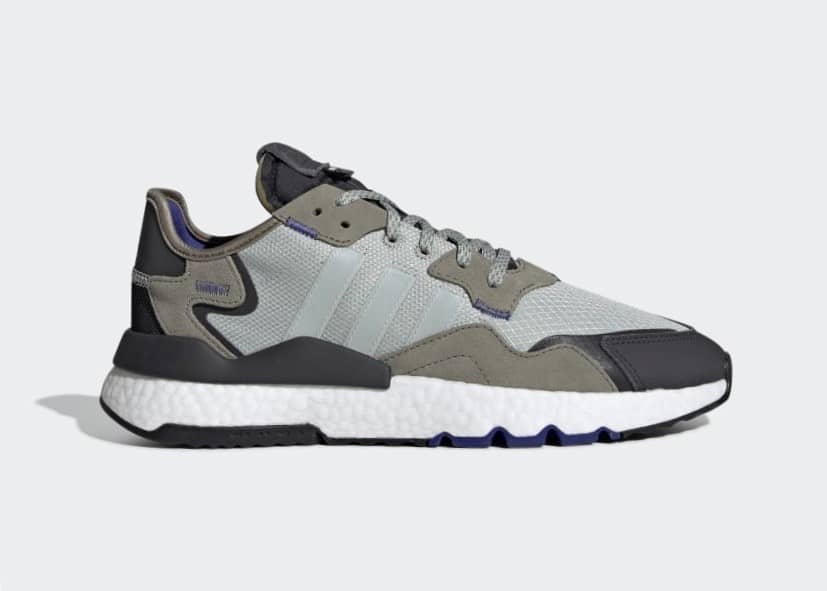 "Ash Silver" takes over the Newest iteration of the adidas Nite Jogger
