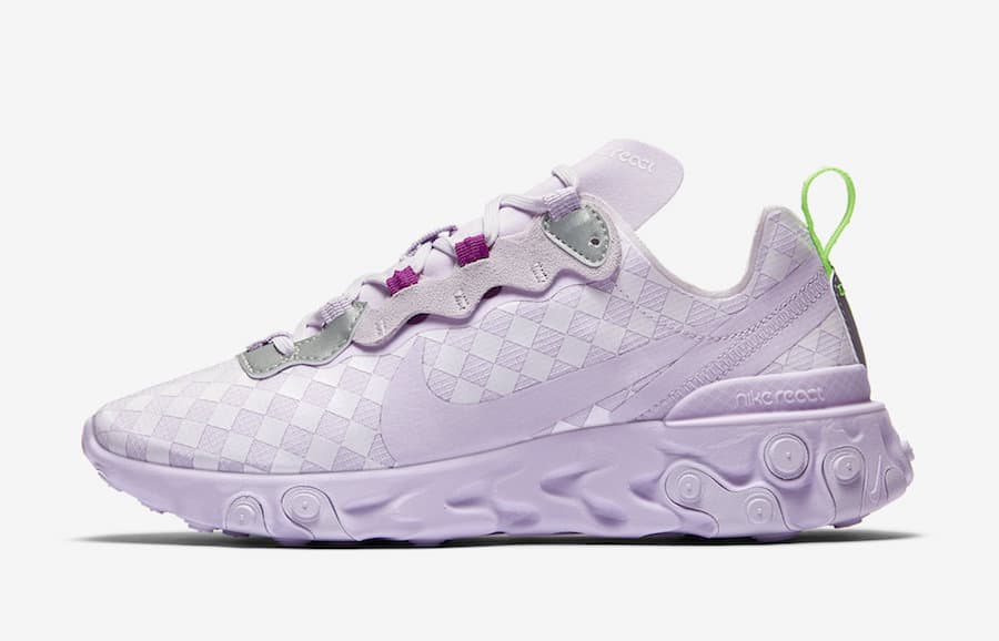 Nike React Element 55 Wmns Barely Grape CN0146-500
