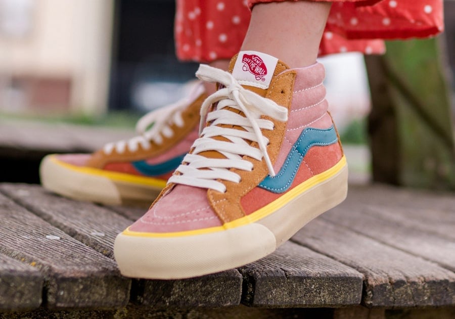 Vans Vault Sk8 Hi Old Skool Era Multicolor Lx Pack