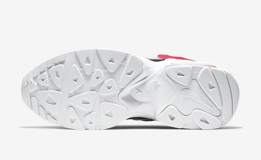 Nike Air Max2 Light Receives a Black and White Upper and a Pop of Pink