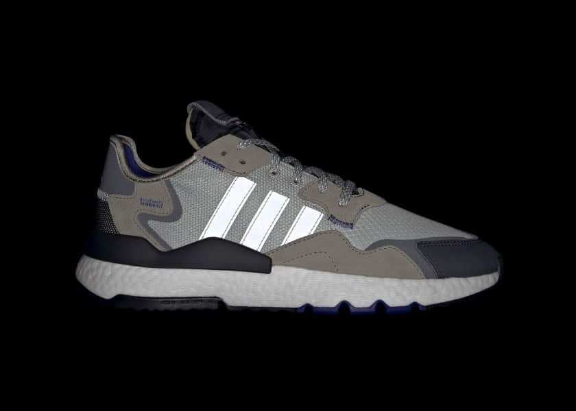 "Ash Silver" takes over the Newest iteration of the adidas Nite Jogger