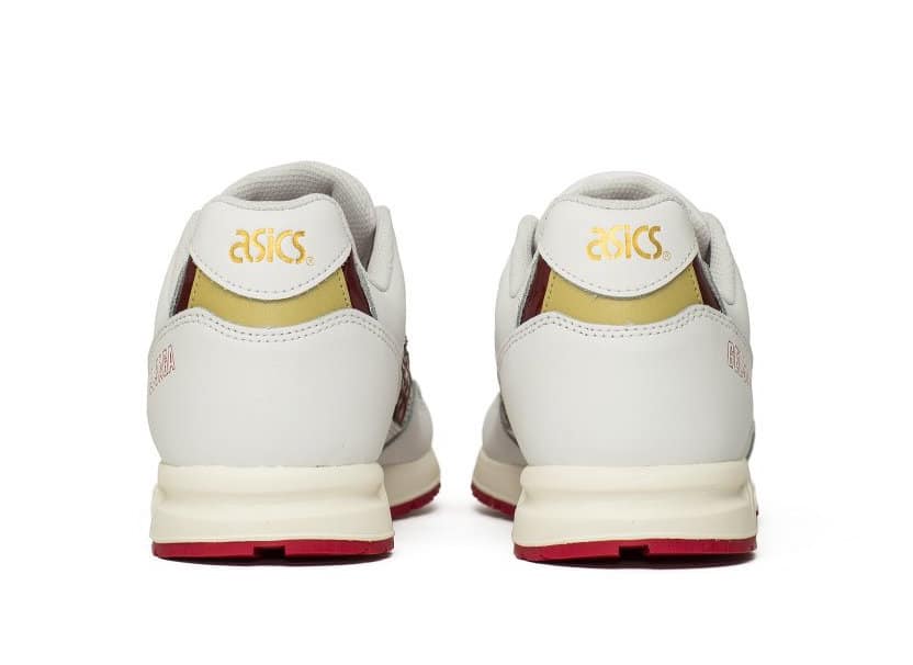 ASICS Gel Saga White Speed Red
