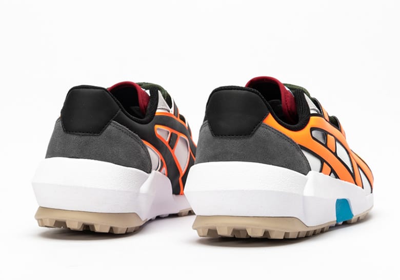 Onitsuka Tiger Big Logo Trainer White Orange
