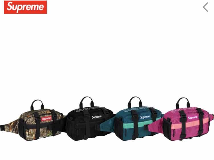 Supreme Fw19 Bags