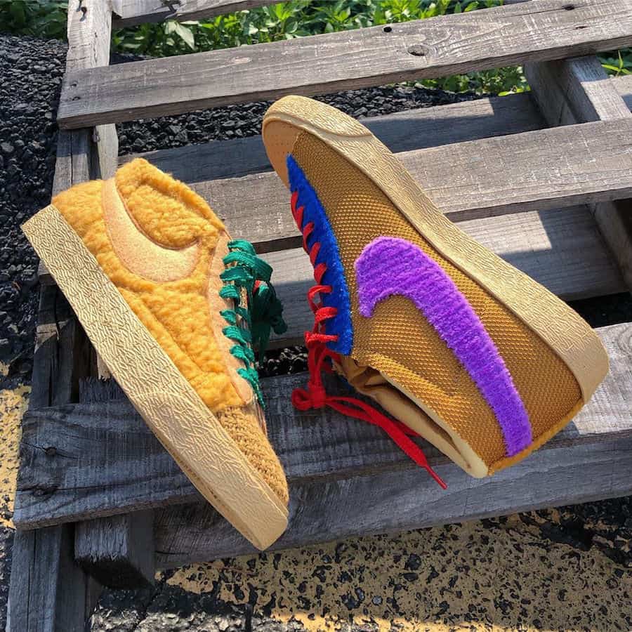 Cactus Plant Flea Market X Nike Blazer Mid By You Sponge