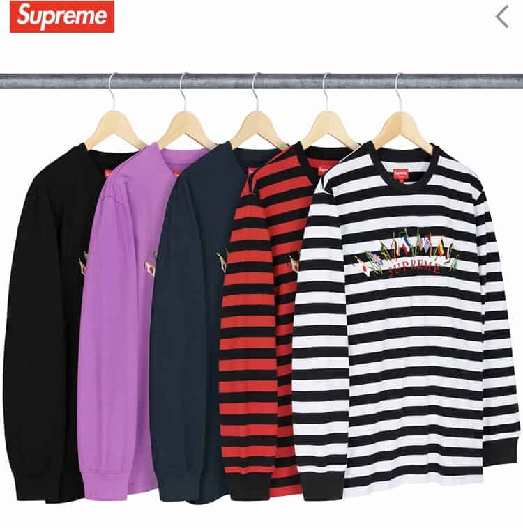 Supreme Flags L/S Top