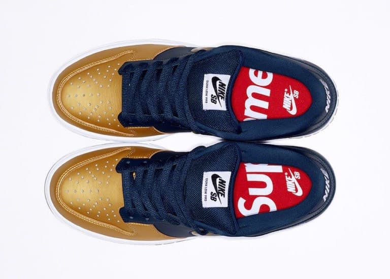 Supreme X Nike SB Dunk Low