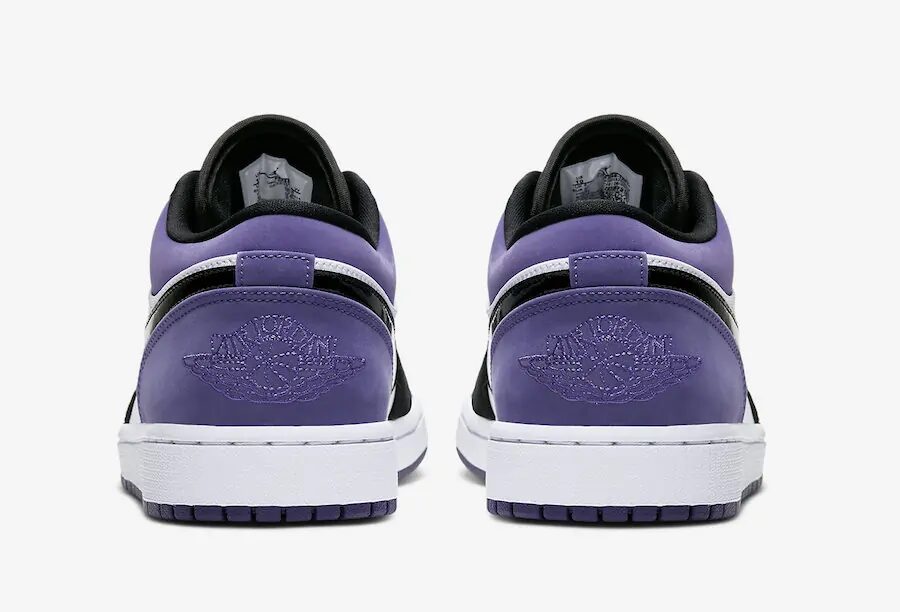 Official Look at the Air Jordan 1 Low "Court Purple"