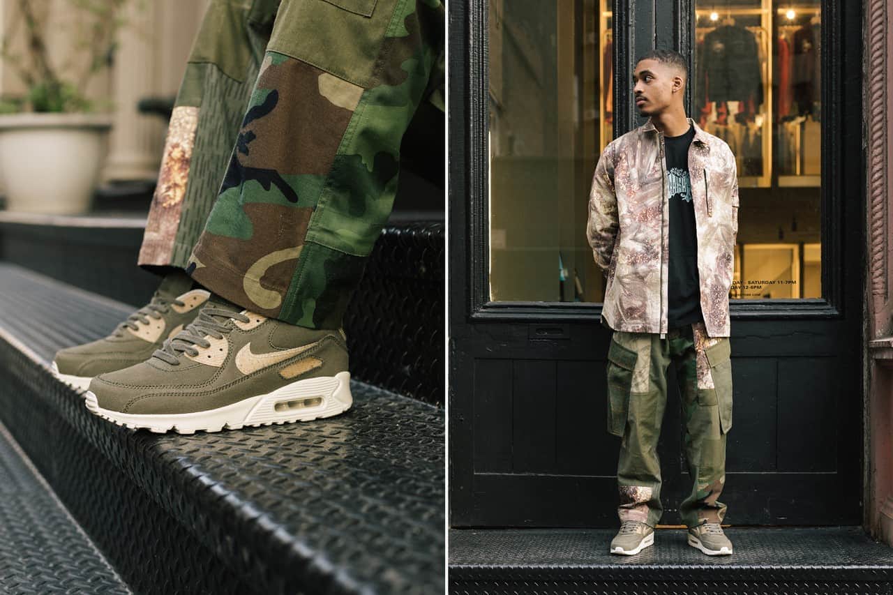 Maharishi Nike Air Max 90 Maha Olive