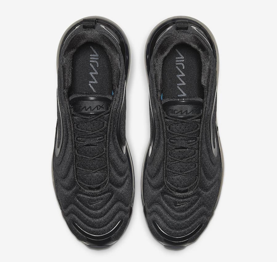 Nike Air Max 720 Black Mesh