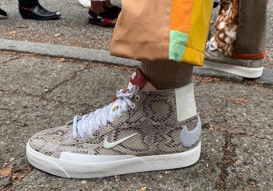 Nike SB Blazer Mid Surfaces in a Special Collaboration With Soulland During The Brand's SS20 Show in Denmark