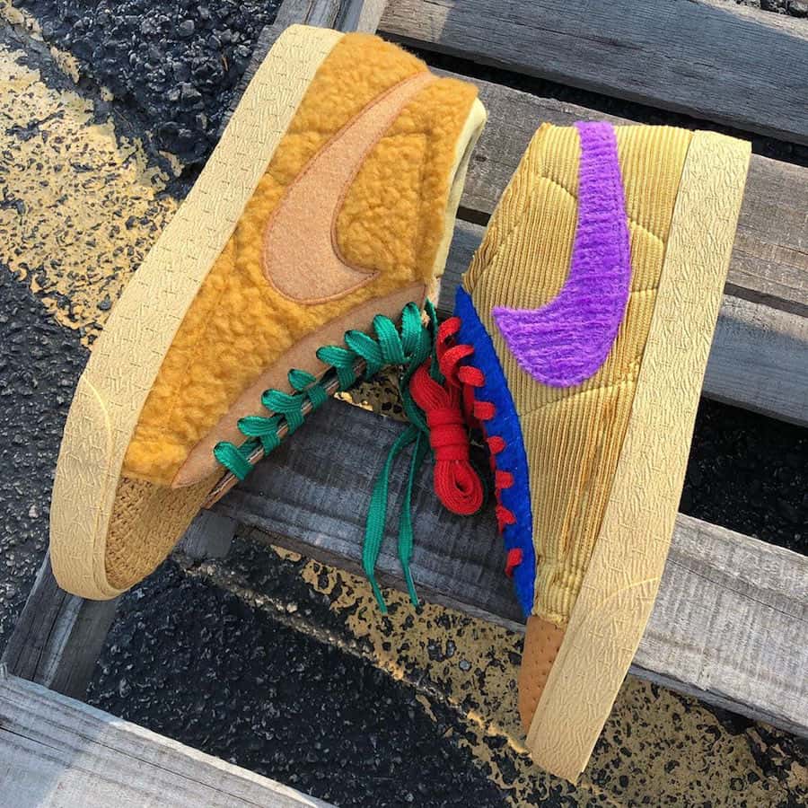 Cactus Plant Flea Market X Nike Blazer Mid By You Sponge