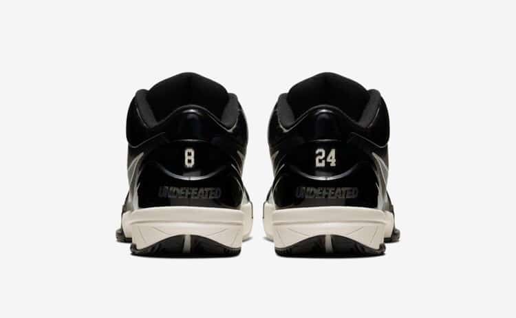 Undefeated Nike Kobe 4 Protro Black Mamba